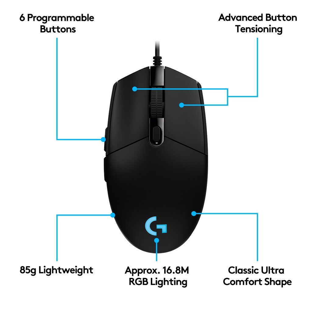 Logitech G102 Features