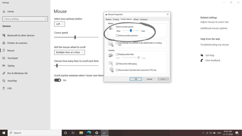Mouse Setting to improve aim in valorant