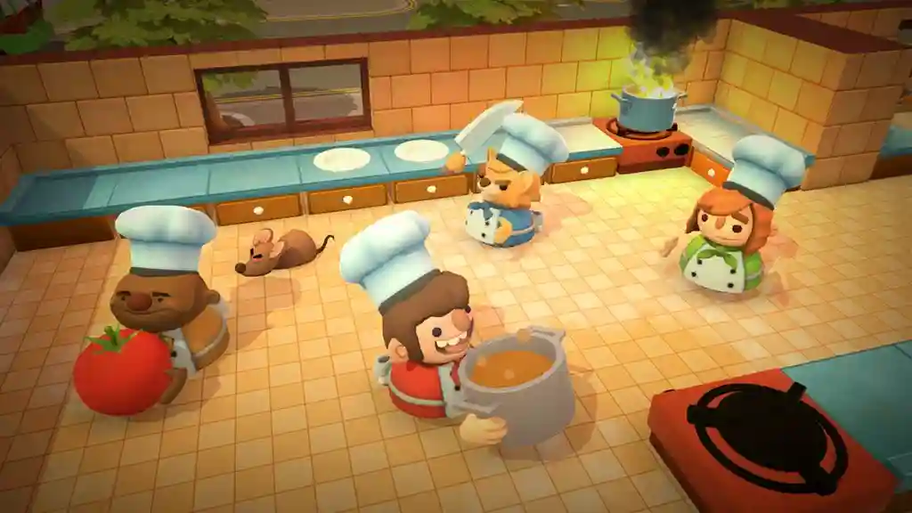 Overcooked gameplay