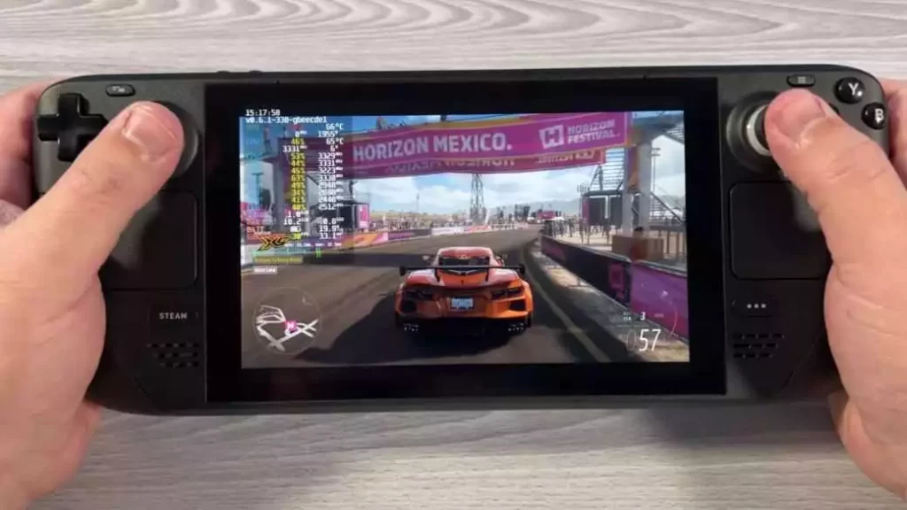 Forza Horizon 5 Gameplay on Steam Deck