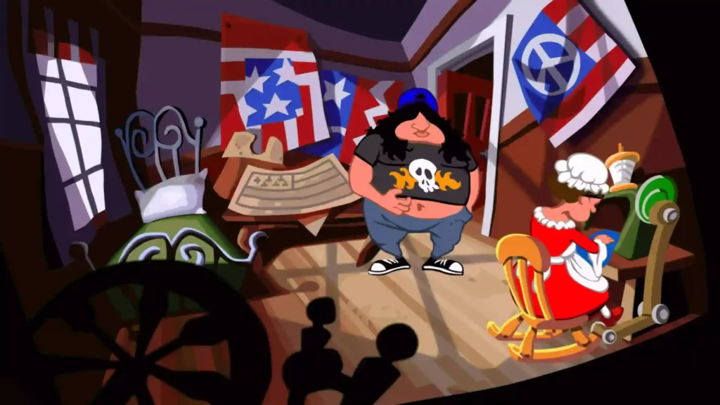 Day of the Tentacle gameplay