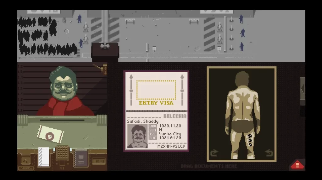 Papers Please game